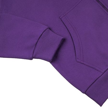 Толстовка на молнии с капюшоном Siverga 2.0, фиолетовая, размер XXL