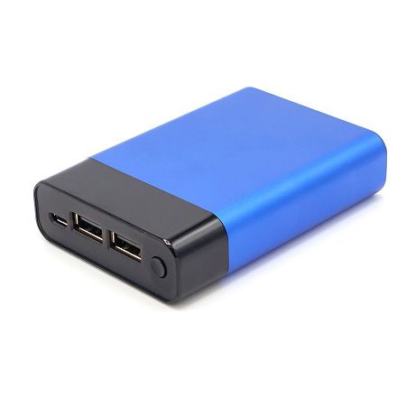 Внешний аккумулятор в металлическом корпусе Apria, 10000 mAh, черный