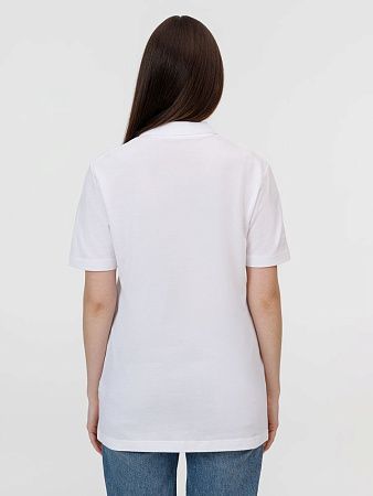 Рубашка поло унисекс Pulse, белая, размер 4XL