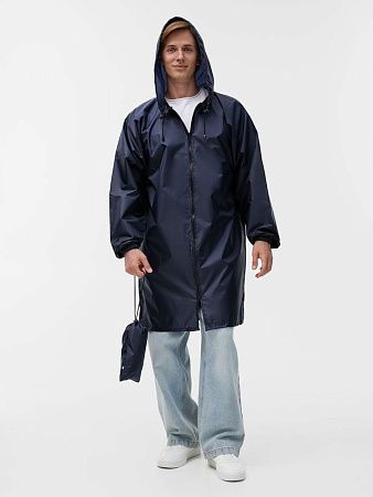 Дождевик Rainman Zip, темно-синий, размер S v2