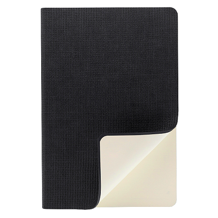 Ежедневник Flexy Galo А5, черный, недатированный, в гибкой обложке