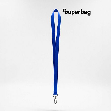 Лента для бейджа Flat, с карабином