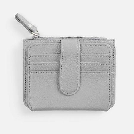 Картхолдер на молнии Unison, серый