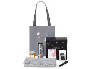 Подарочный набор «Re:f. Walk» с палантином, шоппером и термосом