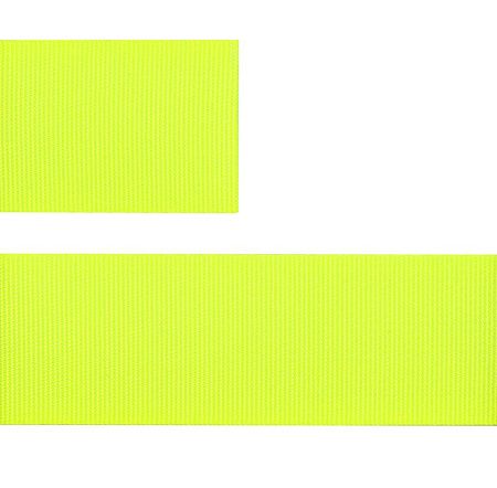 Стропа текстильная Fune 35 XL, желтый неон, 160 см