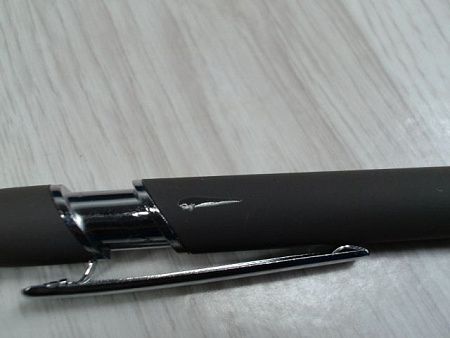 Ручка-стилус металлическая шариковая «Sway» soft-touch