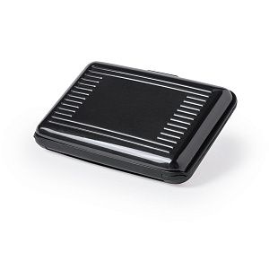 Футляр "Trust" для банковских карт и визиток с RFID - защитой от считывания данных, серебристый