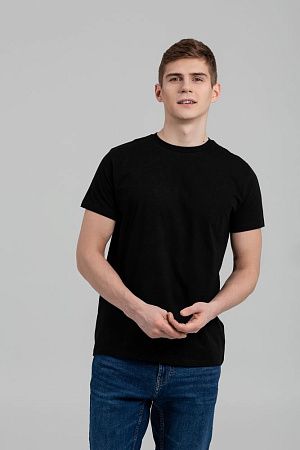 Футболка унисекс T-bolka 160 Original, черная, размер XXS