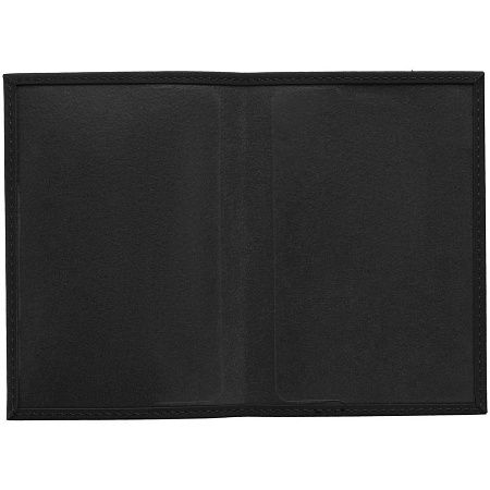 Обложка для паспорта Nubuk, бирюзовая