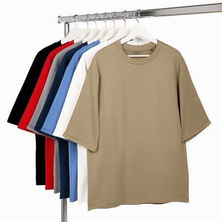 Футболка оверсайз унисекс Kosmos 2.0, красная, размер XS/S