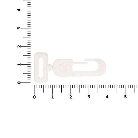 Застежка-карабин Carabine, S, белый