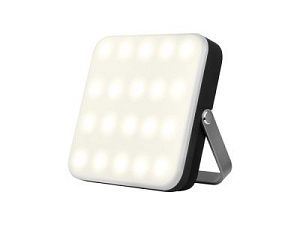 Внешний аккумулятор со светильником LED «NEO Luna», 10000 mAh, цвет: черный