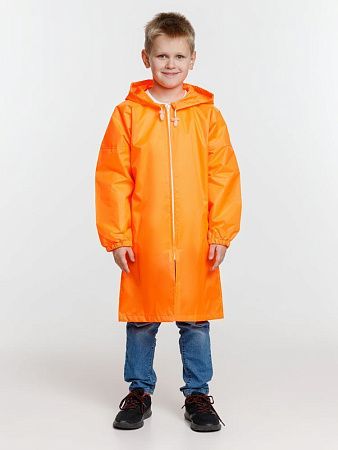 Дождевик детский Rainman Kids, оранжевый неон, размер 10-12 лет (134–150 см)