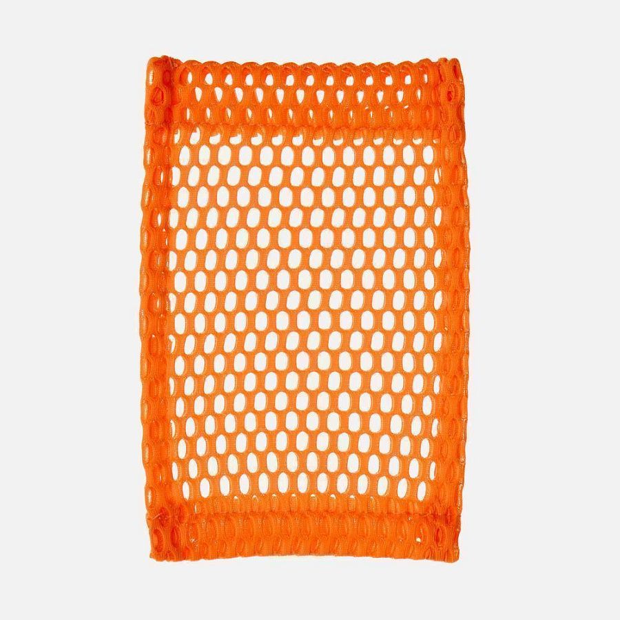 Карман из крупной сетки Pose, оранжевый неон
