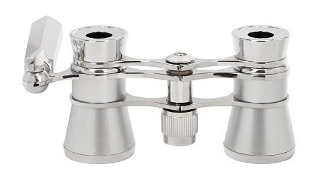 Театральный бинокль-лорнет Broadway 325E, серебристый