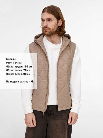 Жилет унисекс Tarnaby, бежевый, размер XL