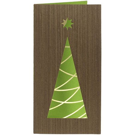 Открытка Season's Greetings, с изображением подарка