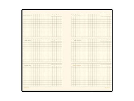 Еженедельник недатированный А6 «Metropol»