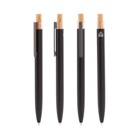 Ручка шариковая "Matt" с кнопкой из бамбука