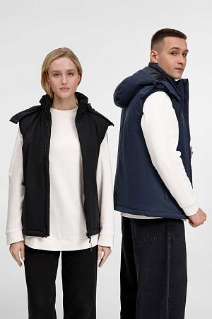 Жилет унисекс Sfera, черный, размер S