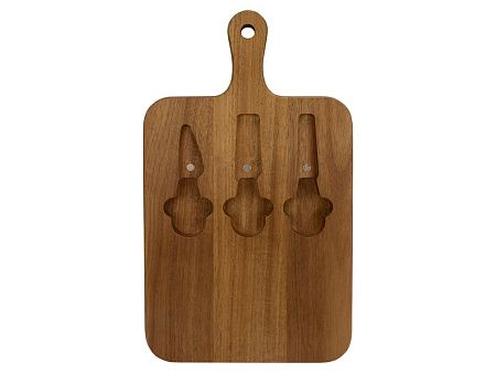 Набор для сыра из акации «Parmesan»