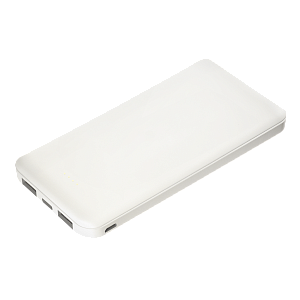 Внешний аккумулятор Elari Plus 10000 mAh, белый