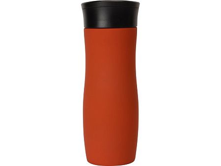 Вакуумная герметичная термокружка «Streamline» с покрытием soft-touch, тубус