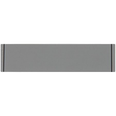 Лейбл из ПВХ Dzeta, S, серый