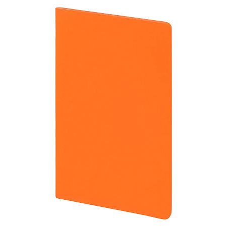 Блокнот Alpha slim, оранжевый