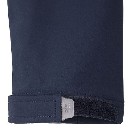 Куртка женская Hooded Softshell темно-синяя, размер S