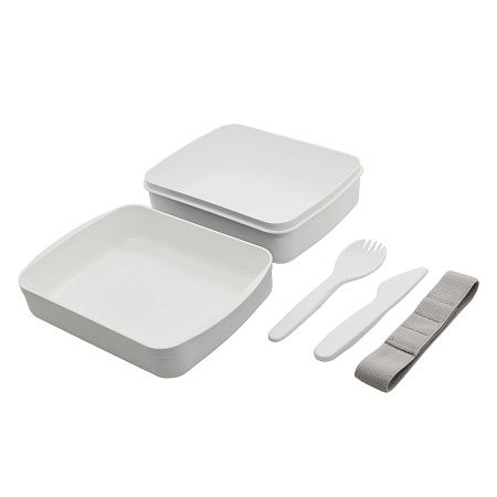 Ланч-бокс Lunch Green Line со столовыми приборами