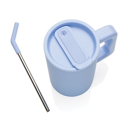 Термокружка Cube из переработанной стали RCS, 800 мл