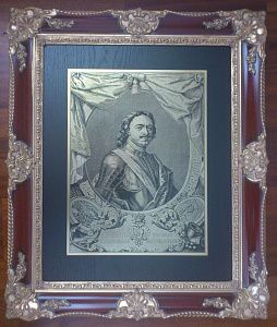 Пётр I в Vip раме