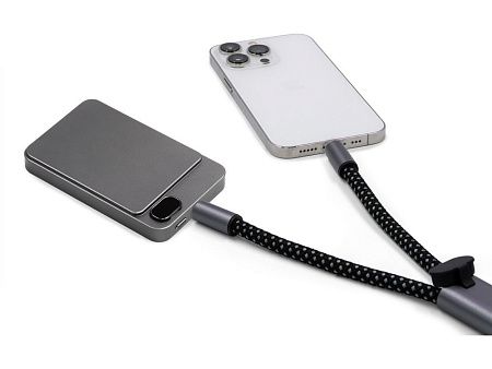 Ремешок-держатель для телефона с зарядным кабелем USB-C - USB-C «Lany Wristband Charge Eco»
