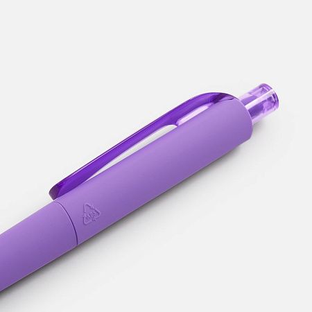 Ручка шариковая Prodir DS8 PRR-T Soft Touch, фиолетовая