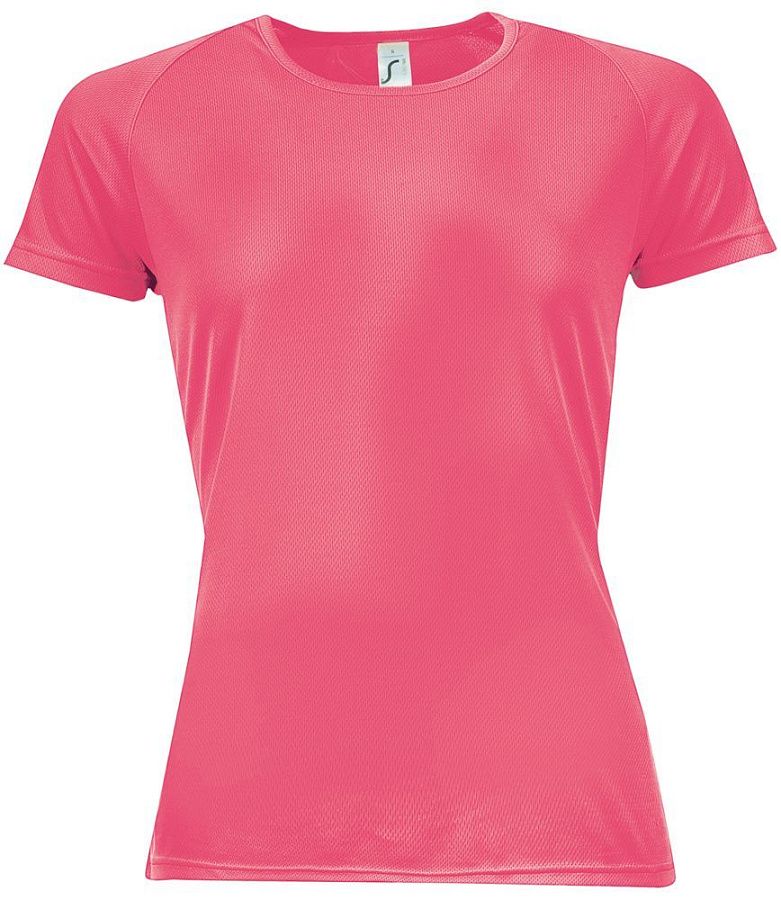 Футболка женская Sporty Women 140, зеленое яблоко под нанесение