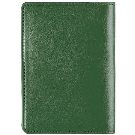 Обложка для паспорта Nebraska, зеленая