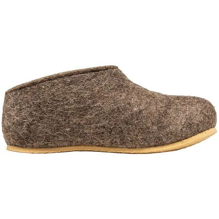 Домашние валенки Cant, серо-коричневые (натуральные), размер 38