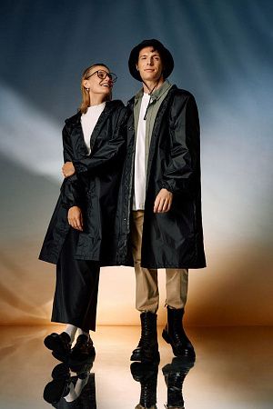 Дождевик унисекс Rainman, черный, размер S