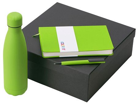 Подарочный набор «COLOR IT» c блокнотом, ручкой и термобутылкой