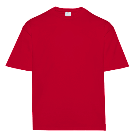 Футболка унисекс оверсайз STAN хлопок 240, 56, Красный,  (14)  (56/XXXL)