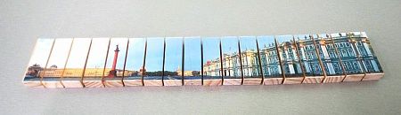 Игра «Деревянная башня мини», синяя