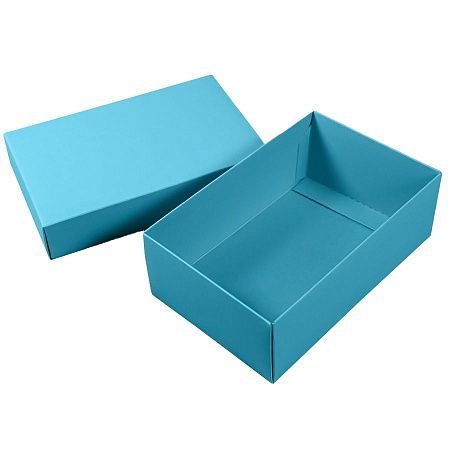 Коробка картонная, "COLOR" 11,5*6*17 см; голубой