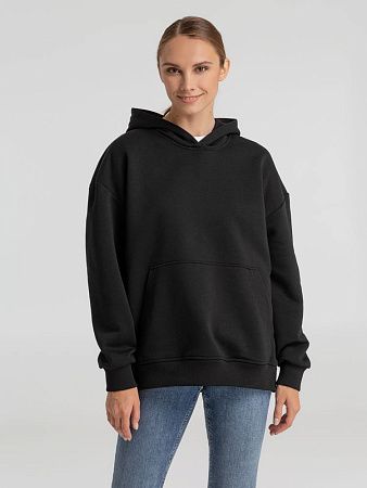 Худи оверсайз Kulonga Comfort, темно-синее, размер XS/S