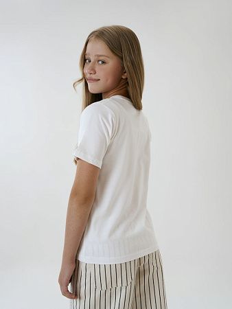 Футболка детская T-Bolka Kids, белая (белоснежная), размер 12 лет (142-152 см)