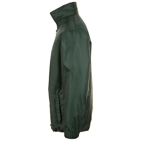 Ветровка унисекс Shift, зеленая, размер M