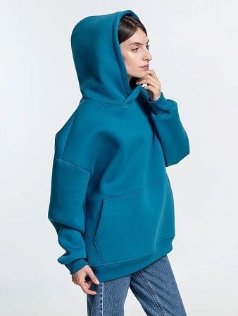 Худи Kulonga Oversize, бирюзовое, размер XL/2XL