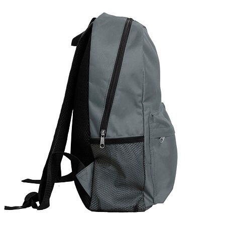 Рюкзак водостойкий "DISCO", серый, 41 x 30 x11 см, 100% полиэстер 600D