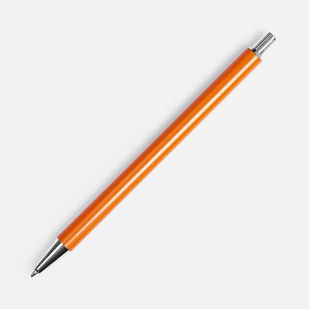 Ручка шариковая Slim Beam, оранжевая