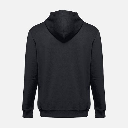 Толстовка мужская на молнии с капюшоном Amsterdam, черная, размер S